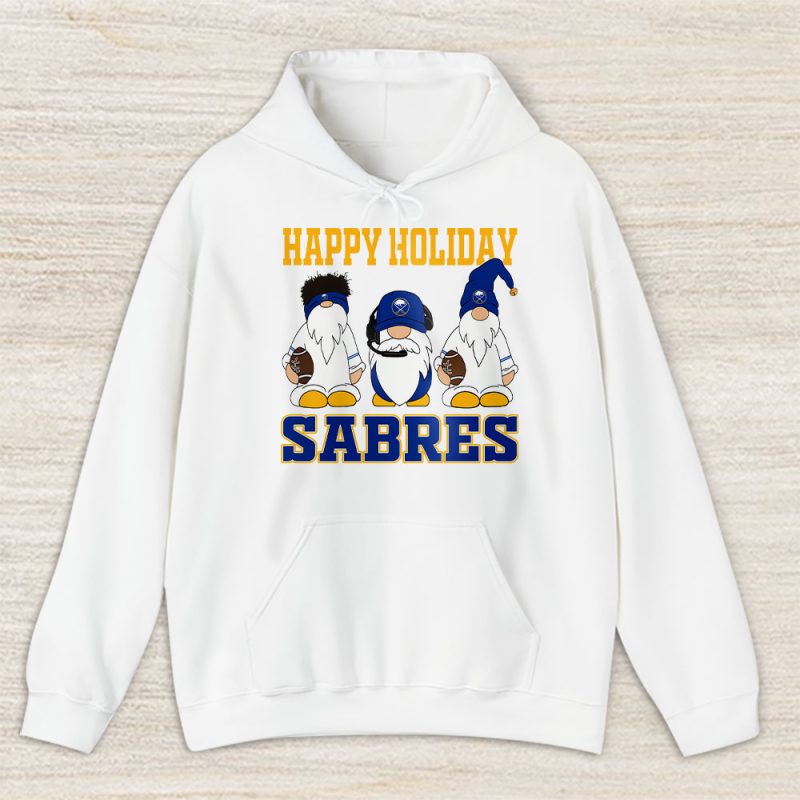 Buffalo Sabres Merry Christmas NHL Gift For Fan Christmas Gnomes Unisex Hoodie TAS21338