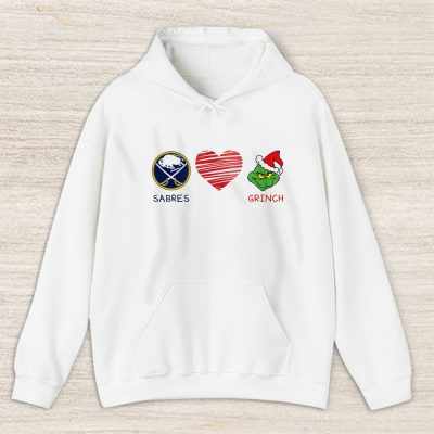 Buffalo Sabres Merry Christmas NHL Gift For Fan Cute Grinch Unisex Hoodie TAS21654