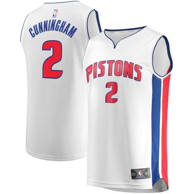 Cade Cunningham Detroit Pistons Fast Break Replica Jersey - Association Edition - White