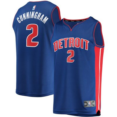 Cade Cunningham Detroit Pistons Youth 2021/22 Fast Break Replica Jersey - Icon Edition - Blue