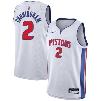 Cade Cunningham Detroit Pistons Youth Swingman Jersey - Association Edition - White