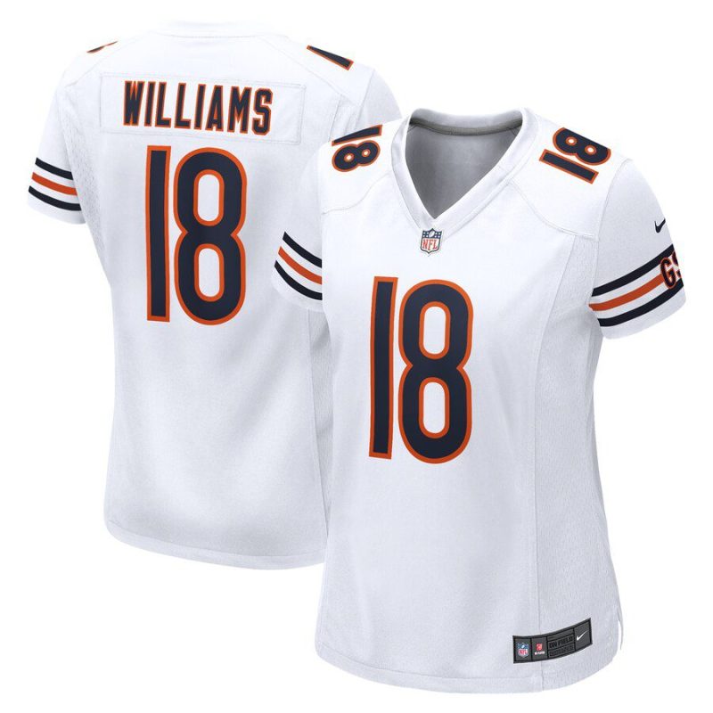 Caleb Williams Chicago Bears Women's 2024 NFL Draft Game Player Jersey - White