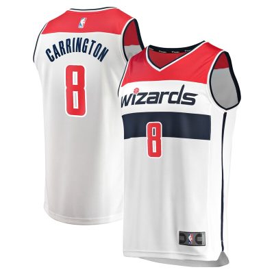 Carlton Carrington Washington Wizards Fast Break Replica Player Jersey - Association Edition - White