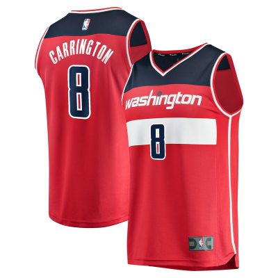 Carlton Carrington Washington Wizards Fast Break Replica Player Jersey - Icon Edition - Red