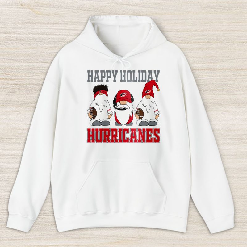 Carolina Hurricanes Merry Christmas NHL Gift For Fan Christmas Gnomes Unisex Hoodie TAS21342