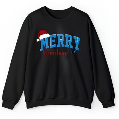 Carolina Panthers Merry Christmas NFL Gift For Fan Christmas Funny Unisex Sweatshirt TAH20326