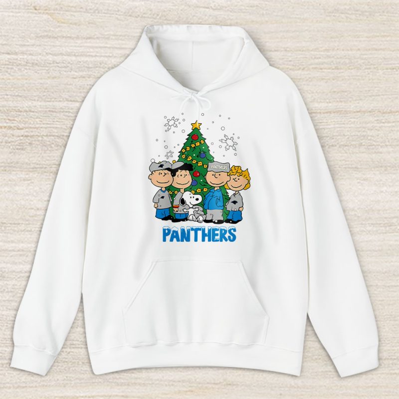 Carolina Panthers Merry Christmas NFL Gift For Fan Christmas Snoopy And Friends Unisex Hoodie TAS20331