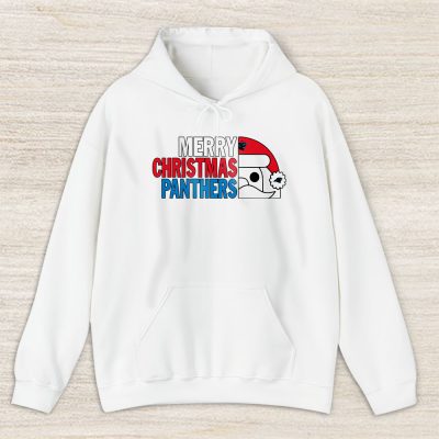 Carolina Panthers Merry Christmas NFL Gift For Fan Cute Santa Hohoho Unisex Hoodie TAS20316