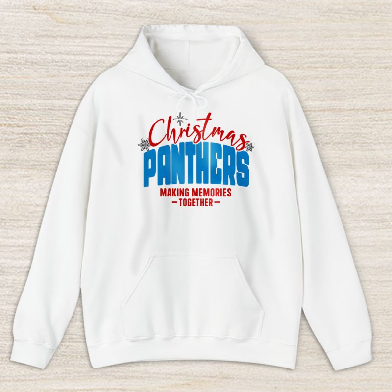 Carolina Panthers Merry Christmas NFL Gift For Fan Making Memories Together Unisex Hoodie TAS20320