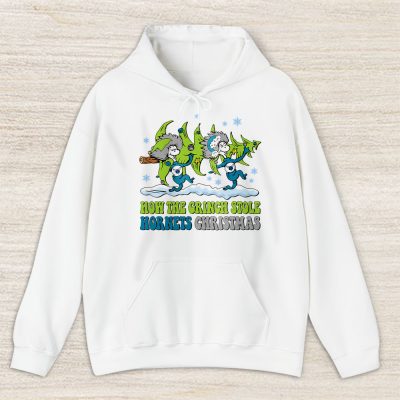 Charlotte Hornets Merry Christmas NBA Gift For Fan Cute Grinch Unisex Hoodie TAS21672