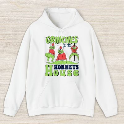 Charlotte Hornets Merry Christmas NBA Gift For Fan Cute Grinch Unisex Hoodie TAS21673