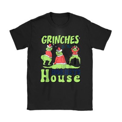 Charlotte Hornets Merry Christmas NBA Gift For Fan Cute Grinch Unisex T-Shirt Cotton Tee TAT21673