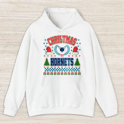 Charlotte Hornets Merry Christmas NBA Gift For Fan Cute Santa Hohoho Unisex Hoodie TAS21675