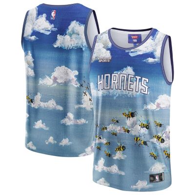 Charlotte Hornets NBA & KidSuper Studios by Hometown Jersey - Blue