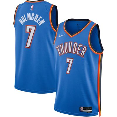 Chet Holmgren Oklahoma City Thunder 2022 NBA Draft First Round Pick Player Swingman Jersey - Icon Edition - Blue