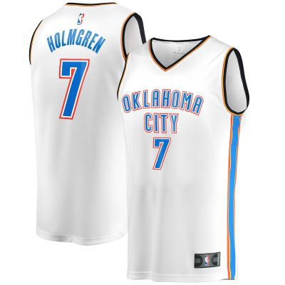 Chet Holmgren Oklahoma City Thunder Fast Break Player Jersey - Association Edition - White