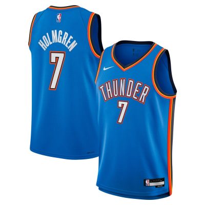 Chet Holmgren Oklahoma City Thunder Youth Swingman Jersey - Icon Edition - Blue