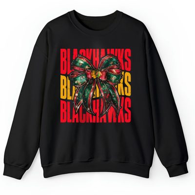 Chicago Blackhawks Merry Christmas NHL Gift For Fan Christmas Funny Unisex Sweatshirt TAH21344