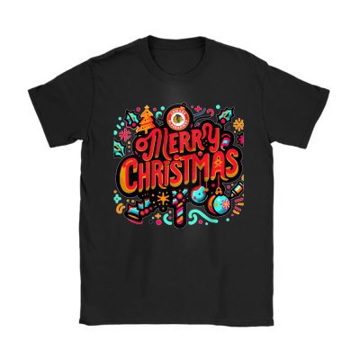 Chicago Blackhawks Merry Christmas NHL Gift For Fan Christmas Funny Unisex T-Shirt Cotton Tee TAT21343