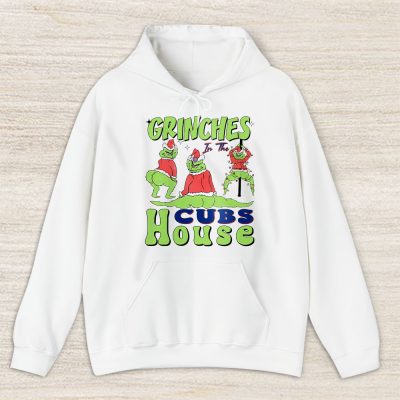 Chicago Cubs Merry Christmas MLB Gift For Fan Cute Grinch Unisex Hoodie TAS21681