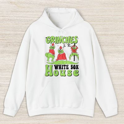 Chicago White Sox Merry Christmas MLB Gift For Fan Cute Grinch Unisex Hoodie TAS21677