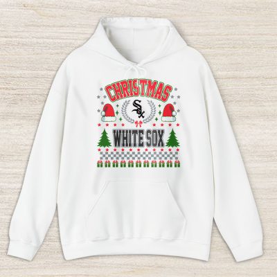 Chicago White Sox Merry Christmas MLB Gift For Fan Cute Santa Hohoho Unisex Hoodie TAS21679