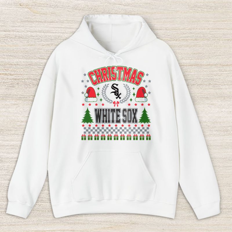 Chicago White Sox Merry Christmas MLB Gift For Fan Cute Santa Hohoho Unisex Hoodie TAS21679