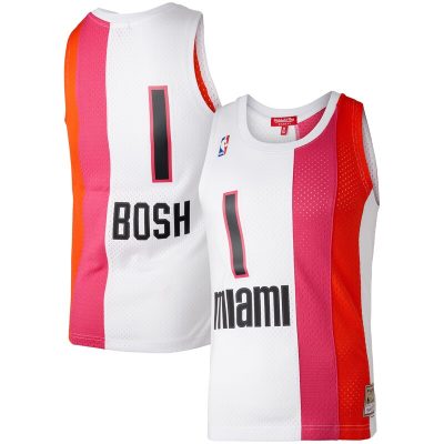 Chris Bosh Miami Heat Women's Hardwood Classics 2011/12 Swingman Jersey - White