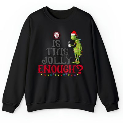 Cincinnati Reds Merry Christmas MLB Gift For Fan Cute Grinch Unisex Sweatshirt TAH21368