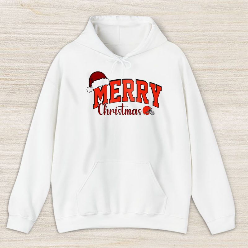 Cleveland Browns Merry Christmas NFL Gift For Fan Christmas Funny Unisex Hoodie TAS20431