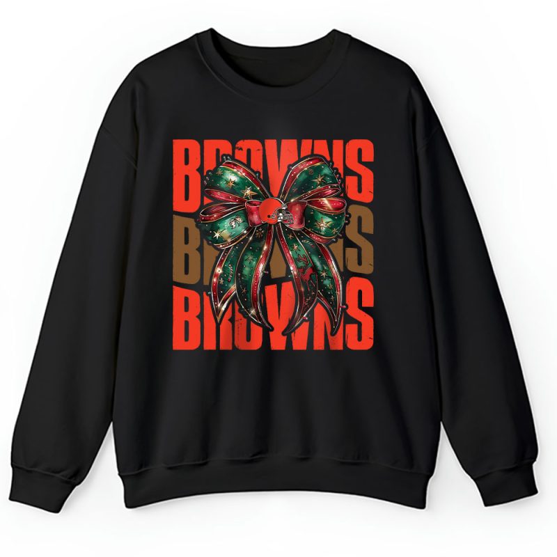 Cleveland Browns Merry Christmas NFL Gift For Fan Christmas Funny Unisex Sweatshirt TAH20432