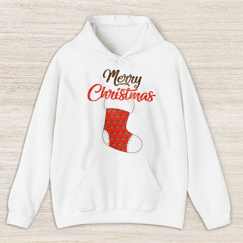 Cleveland Browns Merry Christmas NFL Gift For Fan Christmas Stocking Unisex Hoodie TAS20427