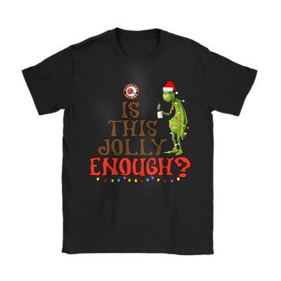 Cleveland Browns Merry Christmas NFL Gift For Fan Cute Grinch Unisex T-Shirt Cotton Tee TAT20434