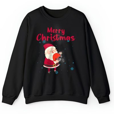 Cleveland Browns Merry Christmas NFL Gift For Fan Cute Santa Hohoho Unisex Sweatshirt TAH20426