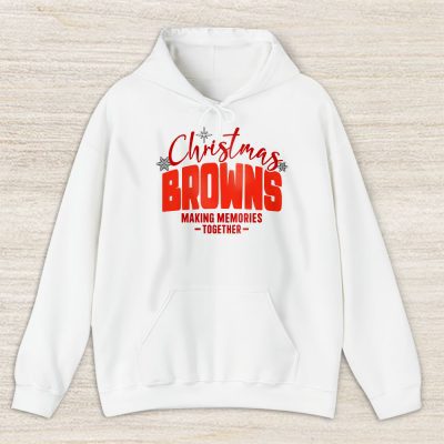 Cleveland Browns Merry Christmas NFL Gift For Fan Making Memories Together Unisex Hoodie TAS20425