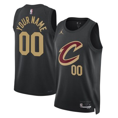 Cleveland Cavaliers 2022/23 Swingman Custom Jersey - Statement Edition - Black