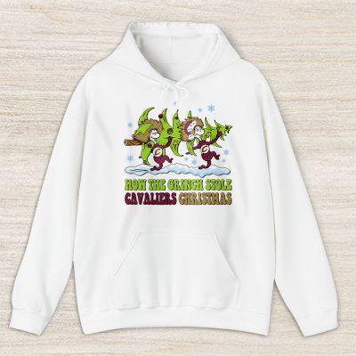 Cleveland Cavaliers Merry Christmas NBA Gift For Fan Cute Grinch Unisex Hoodie TAS21692