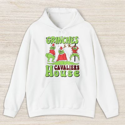 Cleveland Cavaliers Merry Christmas NBA Gift For Fan Cute Grinch Unisex Hoodie TAS21693