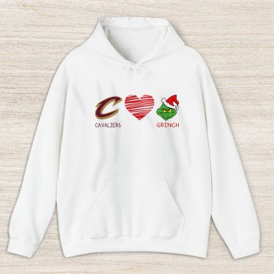 Cleveland Cavaliers Merry Christmas NBA Gift For Fan Cute Grinch Unisex Hoodie TAS21694