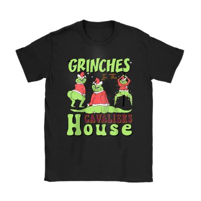 Cleveland Cavaliers Merry Christmas NBA Gift For Fan Cute Grinch Unisex T-Shirt Cotton Tee TAT21693