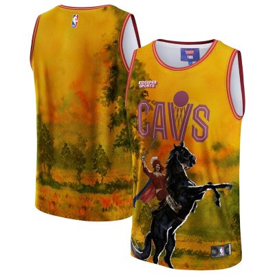 Cleveland Cavaliers NBA & KidSuper Studios by Hometown Jersey - Gold