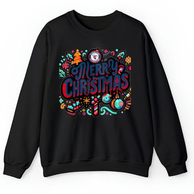 Cleveland Guardians Merry Christmas MLB Gift For Fan Christmas Funny Unisex Sweatshirt TAH21373