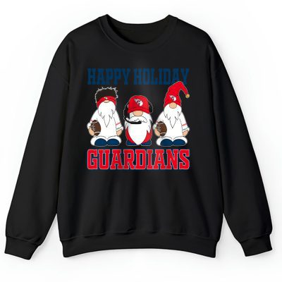 Cleveland Guardians Merry Christmas MLB Gift For Fan Christmas Gnomes Unisex Sweatshirt TAH21375