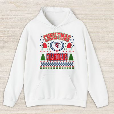 Cleveland Guardians Merry Christmas MLB Gift For Fan Cute Santa Hohoho Unisex Hoodie TAS21699