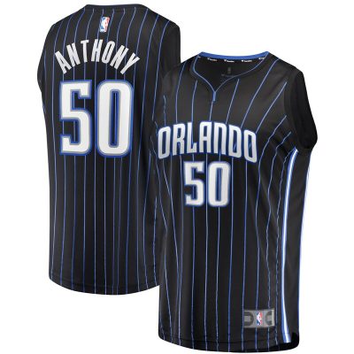 Cole Anthony Orlando Magic 2020 NBA Draft First Round Pick Fast Break Replica Jersey Black - Icon Edition