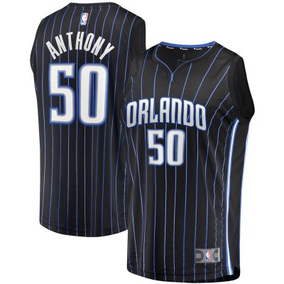 Cole Anthony Orlando Magic Youth Fast Break Replica Jersey Black - Icon Edition