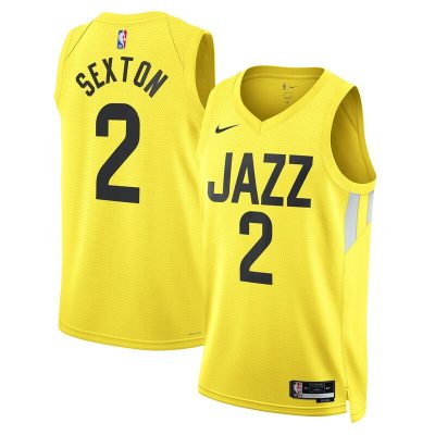 Collin Sexton Utah Jazz Swingman Jersey - Icon Edition - Gold