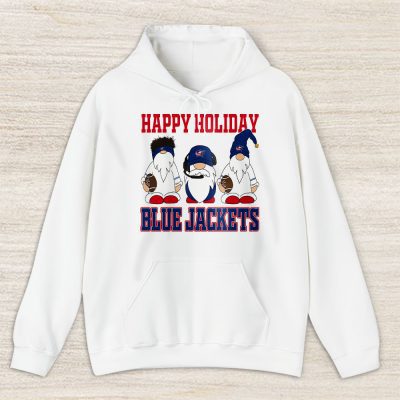 Columbus Blue Jackets Merry Christmas NHL Gift For Fan Christmas Gnomes Unisex Hoodie TAS21350