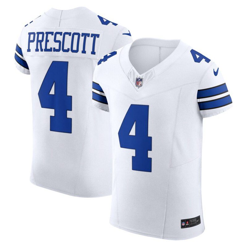 Dak Prescott Dallas Cowboys Vapor F.U.S.E. Elite Jersey - White