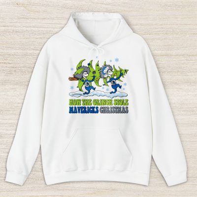 Dallas Mavericks Merry Christmas NBA Gift For Fan Cute Grinch Unisex Hoodie TAS21708